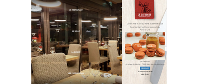 Restaurant le Gavroche - Site web